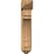 Ekena Millwork Merced Arts and Crafts Rough Sawn Bracket w/ Offset Brace, Western Red Cedar, 8"W x 28"D x 40"H BKT0806X28X40MRC03RWR - alternate 3